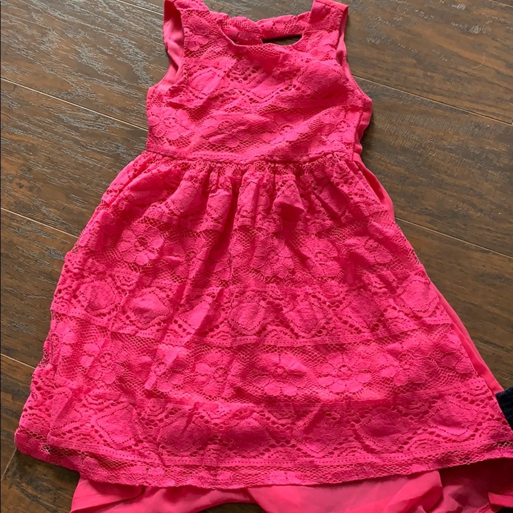 DARK PINK DRESS